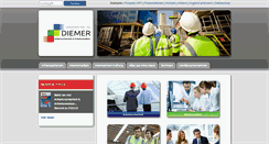 Desktop Screenshot of diemer-ing.de